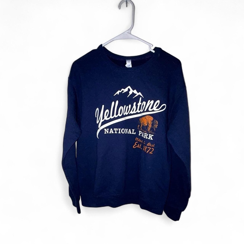 Jerzees Yellowstone National Park Crewneck Sweater